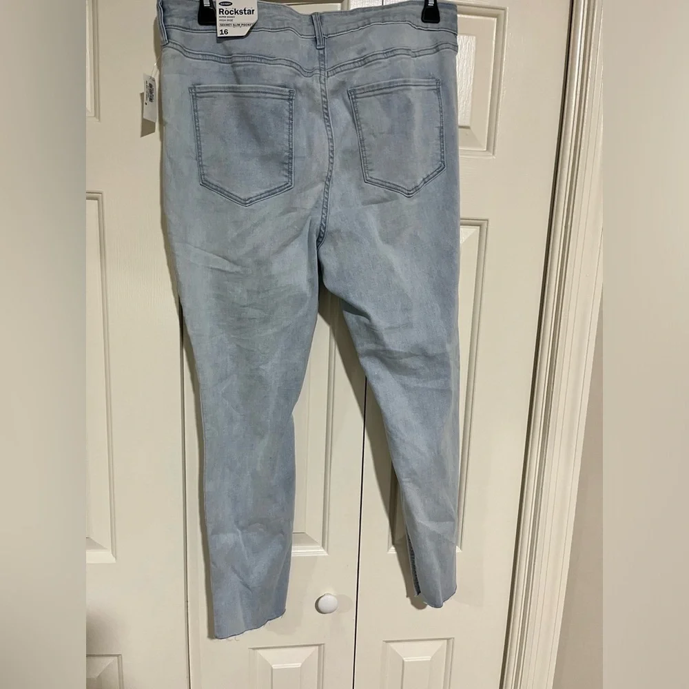 Old Navy Women's Rockstar Super Skinny High‎ Rise Jeans